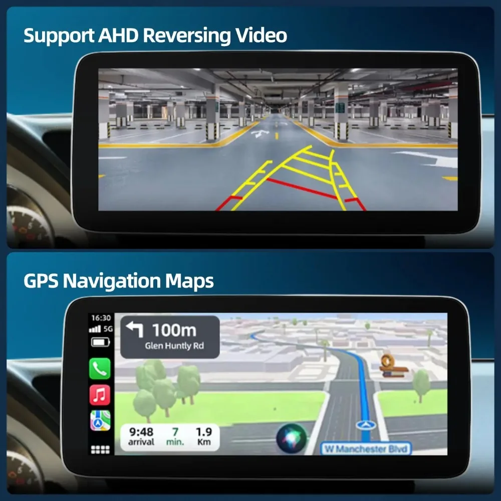 12,3-дюймовый экран для центральной консоли Mercedes-Benz E-Class A207 W207 S207 с поддержкой навигации, камеры заднего вида и CarPlay (art.: 3920da69cfffb) - 3920da69cfffb