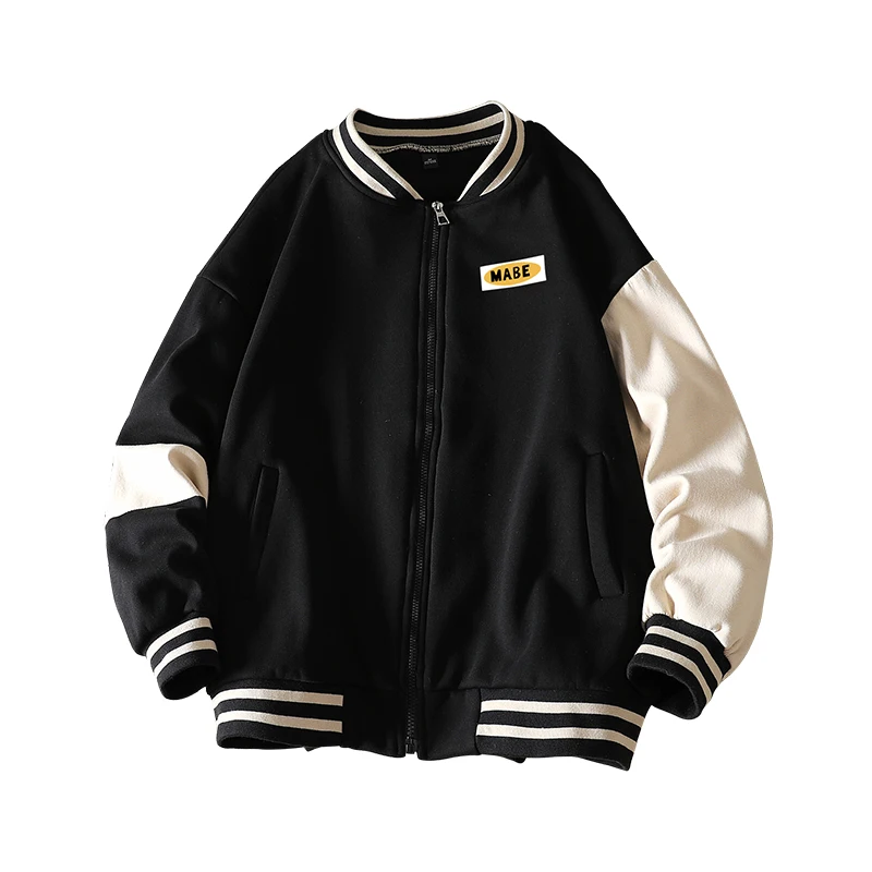 Куртка-бомбер в стиле Харадзюку мужские бейсбольные куртки модная Повседневная