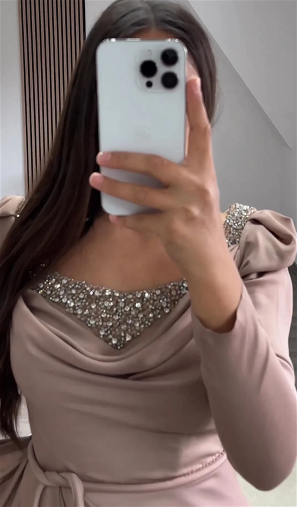 Блестящие платья выпускного вечера по индивидуальному заказу Jewel Sheath Celebrity Sequin Fold