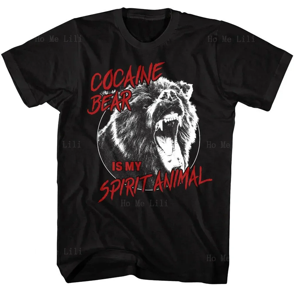 Roaring Bear is my Spirit Animal Men Women Oversized T-Shirt
