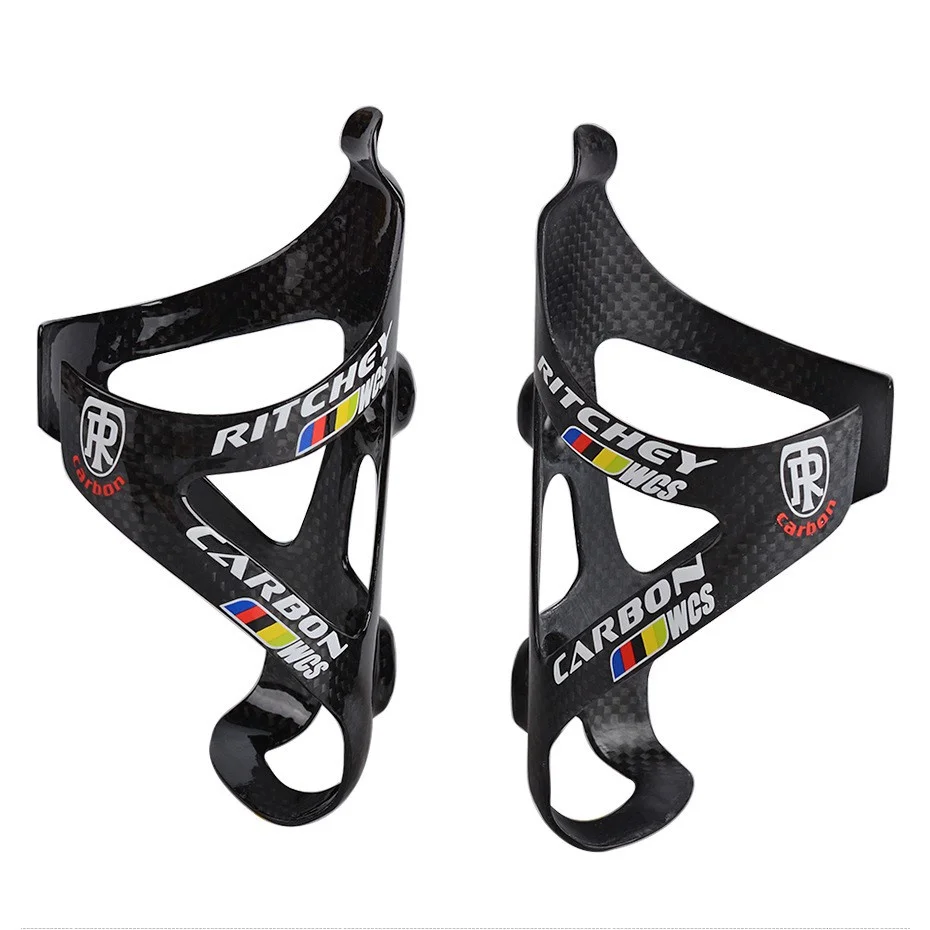 

Ультралегкий велосипедный держатель для бутылки WCS из углеродного волокна, 3k, глянцевый/матовый велосипедный держатель для бутылки для гор...