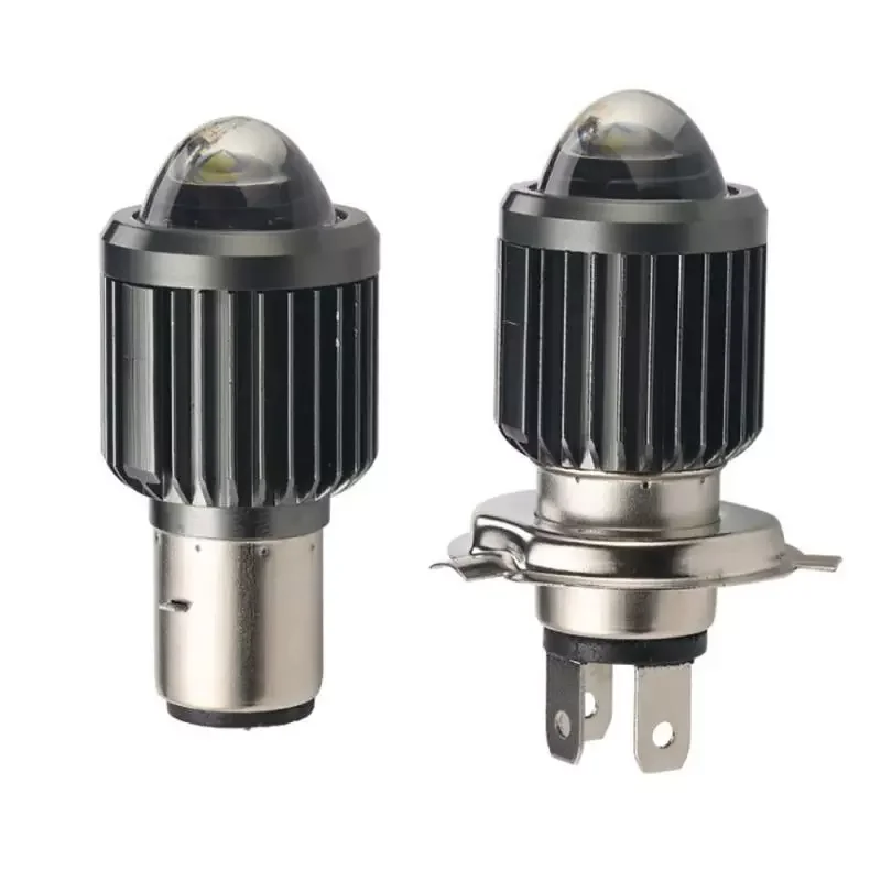 

Motorcycle Headlight Bulb Fog Light SpotlightMotorcycle Headlight Hi/Lo Bulb Scooter E-Bike Fog Lamp Moto H6 BA20D