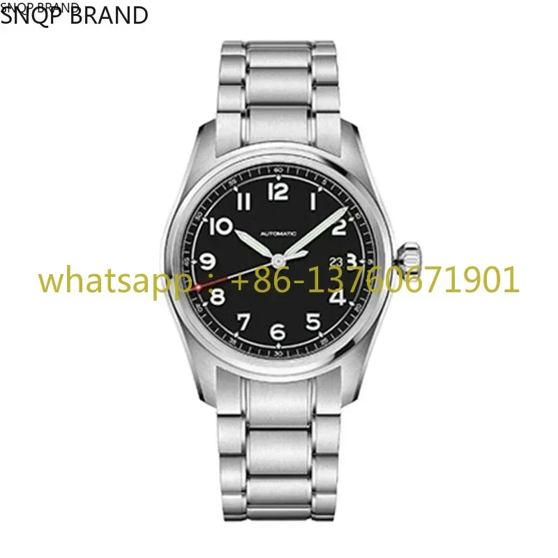 Роскошные новые автоматические механические мужские часы-браслет Pioneer