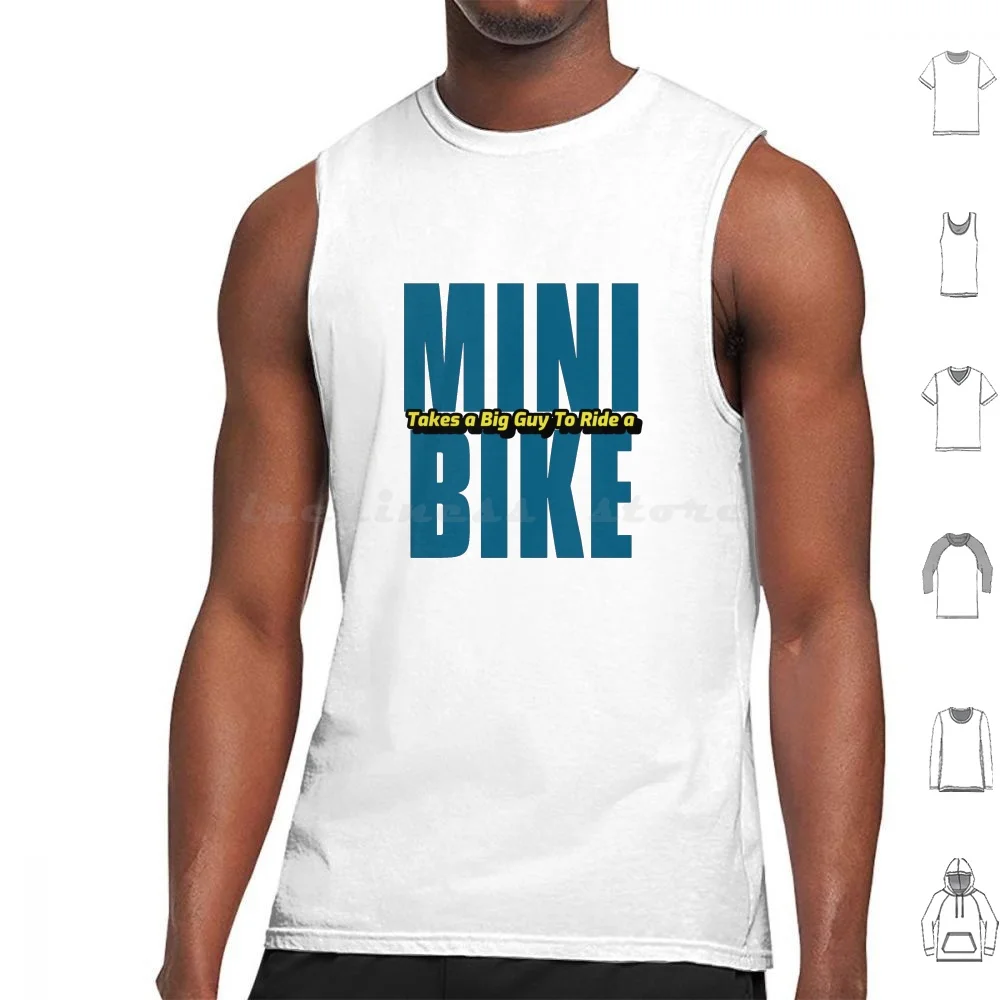 

Майка для езды на мини-велосипеде с большим парнем, жилет без рукавов, минивелосипед, мини-велосипед, маниак, крыса, Финк, велосипед, мотоцикл