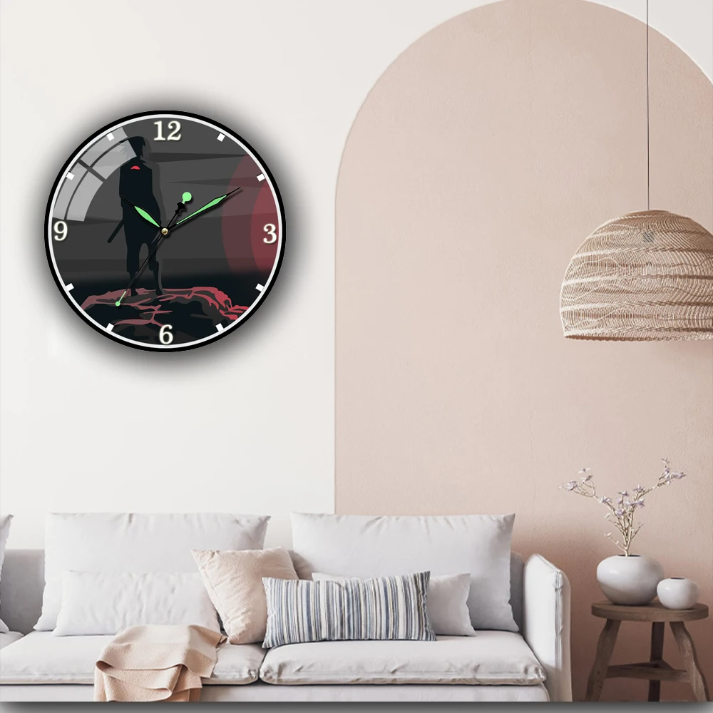 

Deer Wall Clock Art Silent Animal Horse Wall Clock Living Room Clocks Modern Minimalist Nordic Personality Fashion