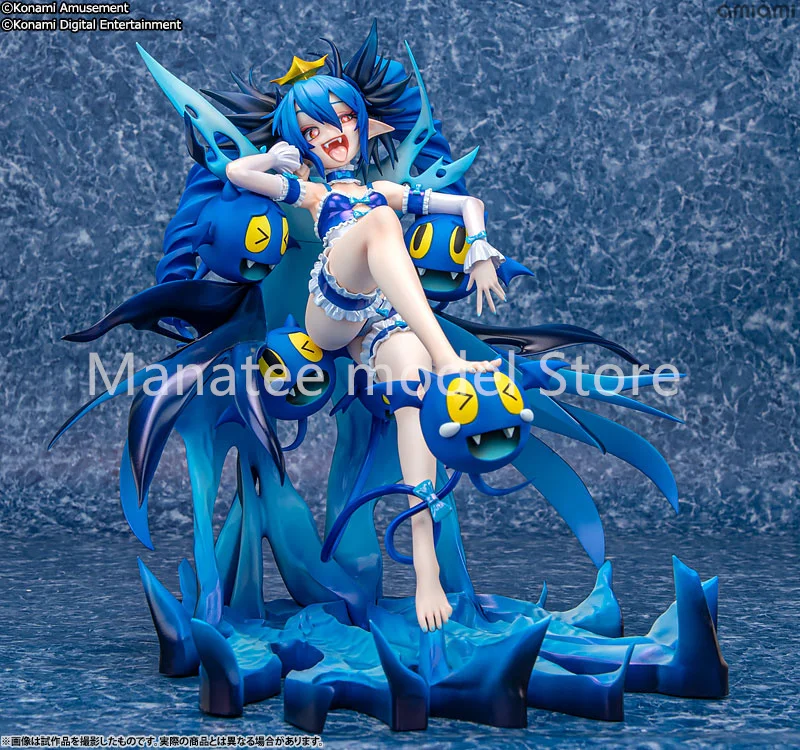Фото ﻿   AmiAmi x AMAKUNI Оригинальная фигурка BOMBERGIRL Aqua Vampire Negligee Ver. Коллекционная фигурка аниме-персонажа из ПВХ, масштаб 1/7, игрушка-кукла, подарок №3