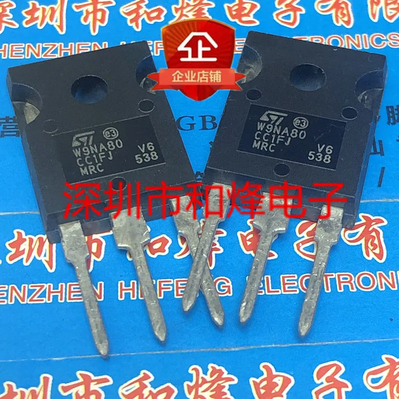 

5 шт.-10 шт. W9NA80 STW9NA80 TO-247 800V 9.1A Новый и оригинальный на складе