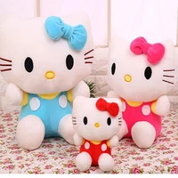 kawaii hello kitty sanrio plush doll cute cartoon material pp cotton plush filling large size for home decor girl appease gift