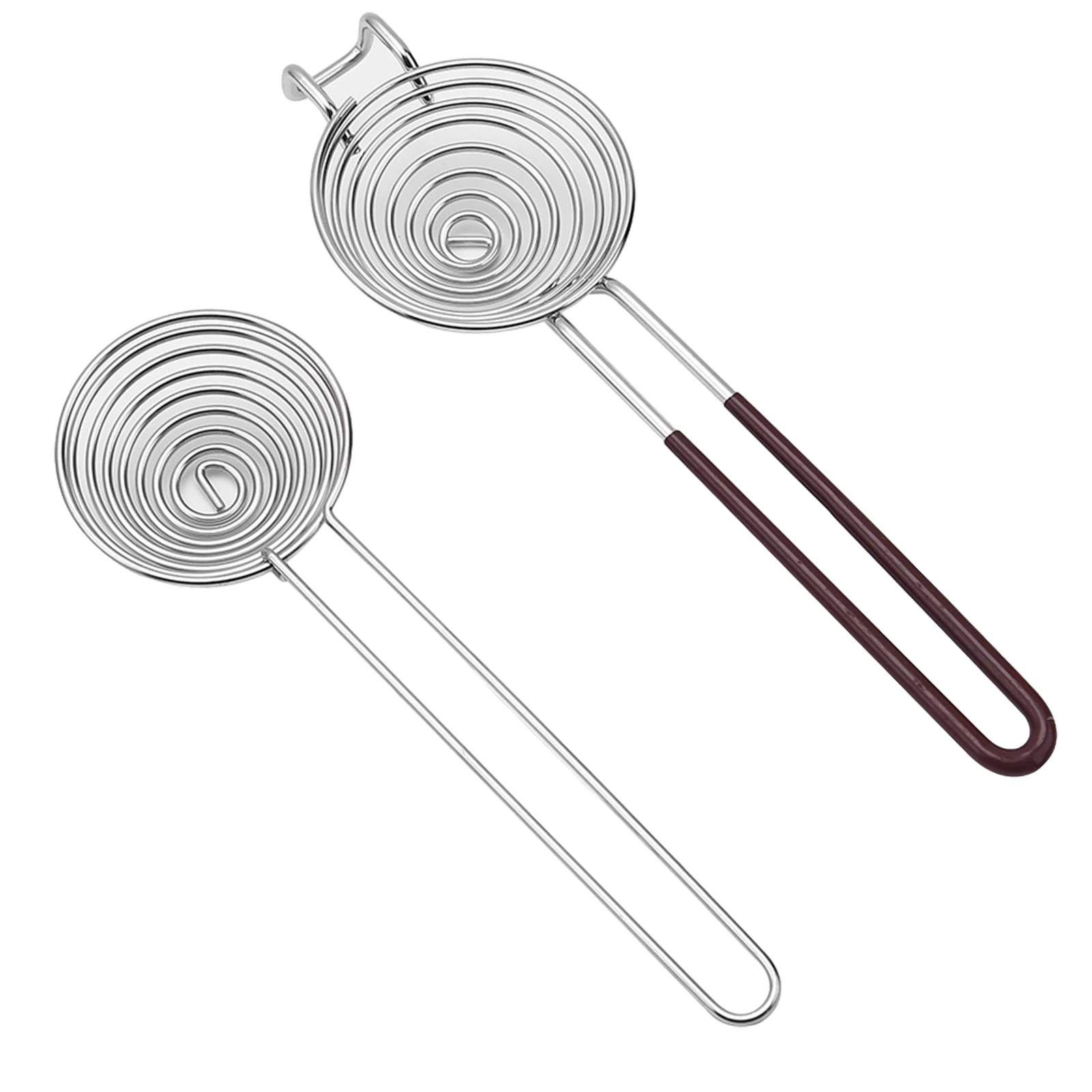 

Ручной портативный Гладкий кухонный прибор для готовки, 2 шт., сепаратор, безопасная нержавеющая сталь, длинная ручка, прочный инструмент для выпечки желтка