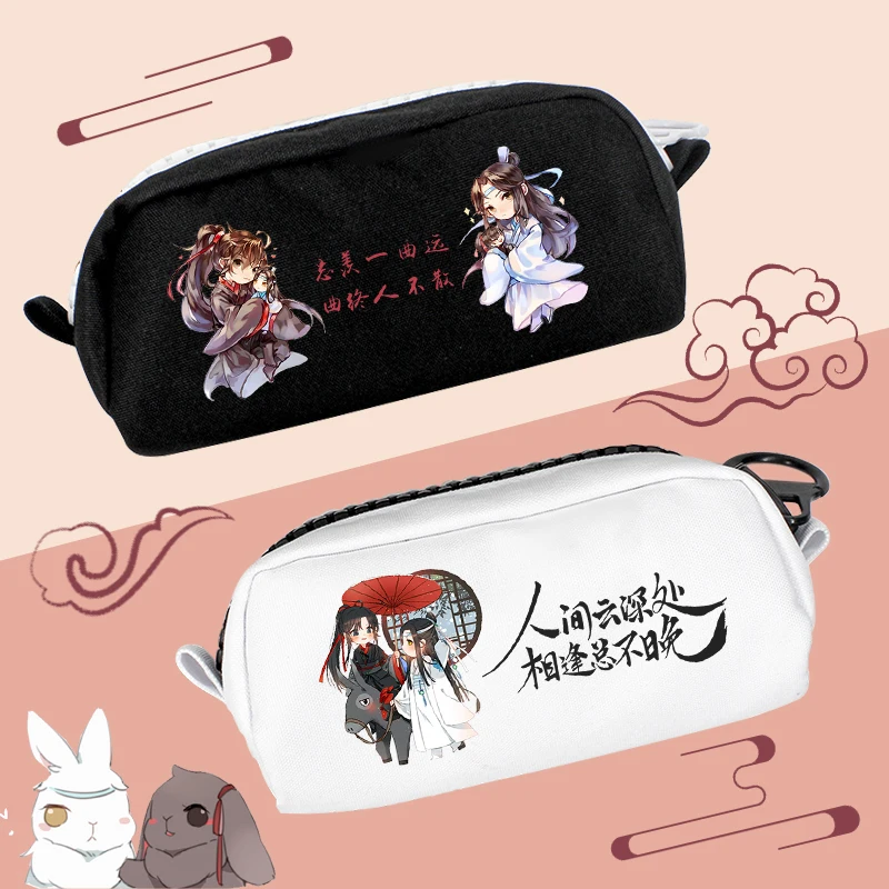 

Anime Mo Dao Zu Shi Wei wuxian Lan wangji Penbag Pen Bag Stationary Gift