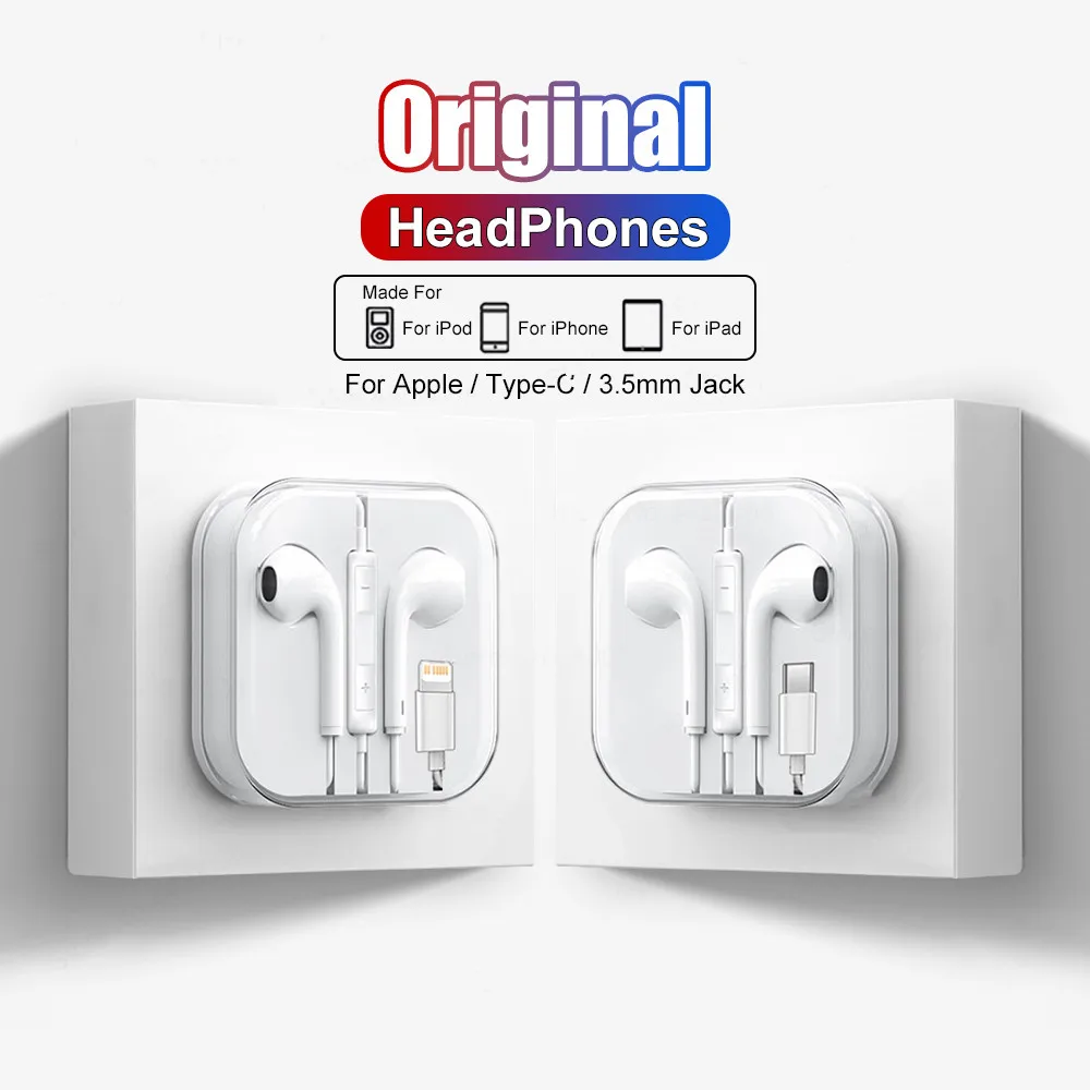 Cuffie originali per Apple iPhone 14 13 11 12 Pro Max Samsung...