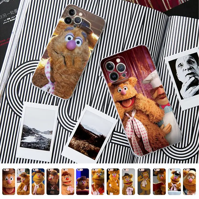 

Disney Fozzie Bear Phone Case For iPhone 14 11 12 13 Mini Pro XS Max Cover 6 7 8 Plus X XR SE 2020 Funda Shell
