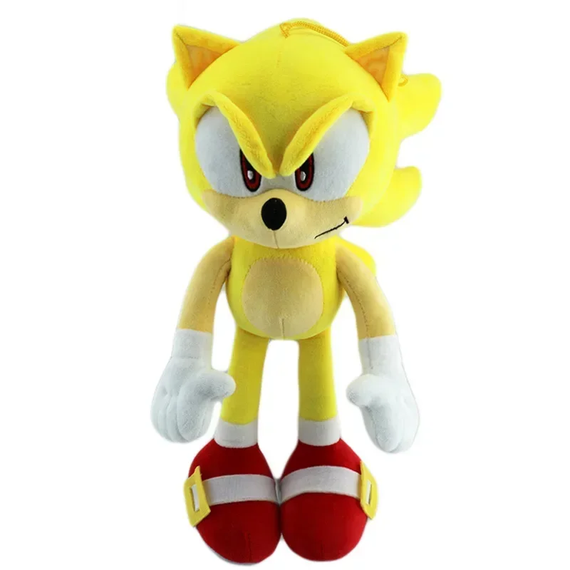 Фото Sonic the Hedgehog мультфильм Sonic the Hedgehog Super Mouse Shadow Super Sony Shadow Grab плюшевая игровая игрушка, новинка 33 см №2