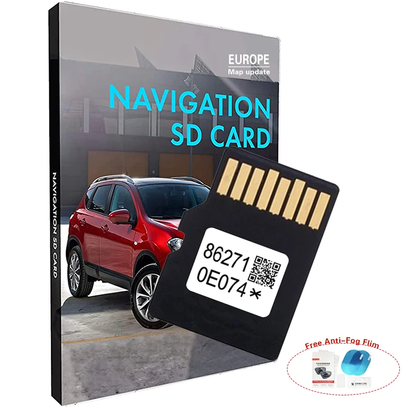 2022 For Toyota Corolla PRIUS 4Runner Latest 86271-0E074 Maps Update  Micro SD Card Navigation Gps Fit Sat Nav 16GB USA/CAN/MEX