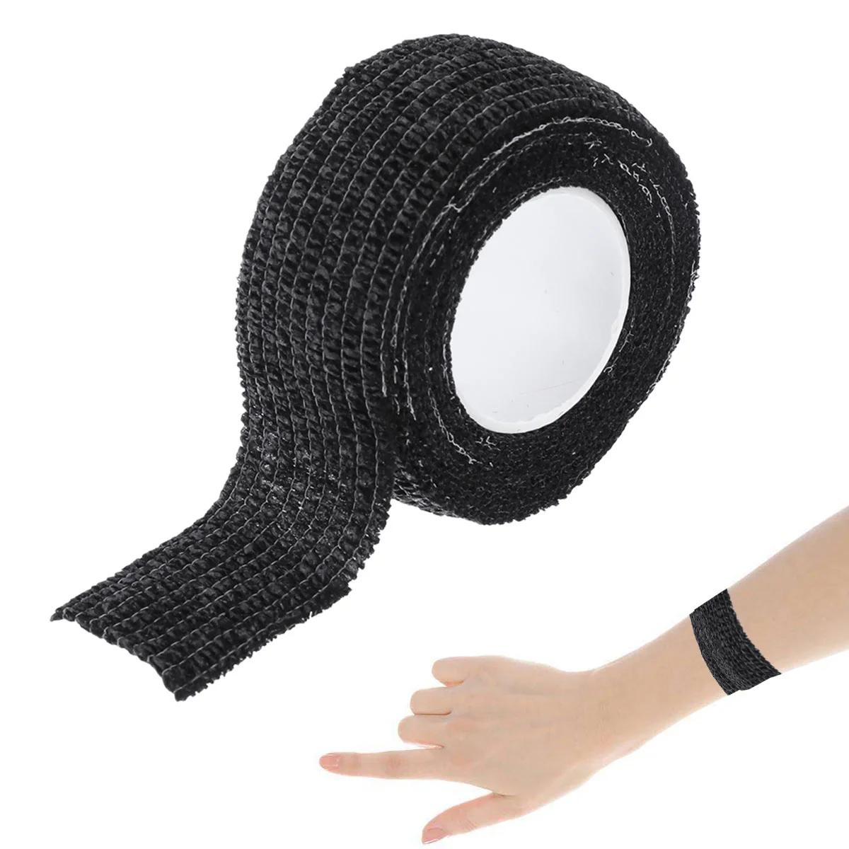 

Cohesive Bandage Black Stretch Bandage Wrap Bandages Sports Wrap Tape Athletic Tape Bandage First Bandage Wrap