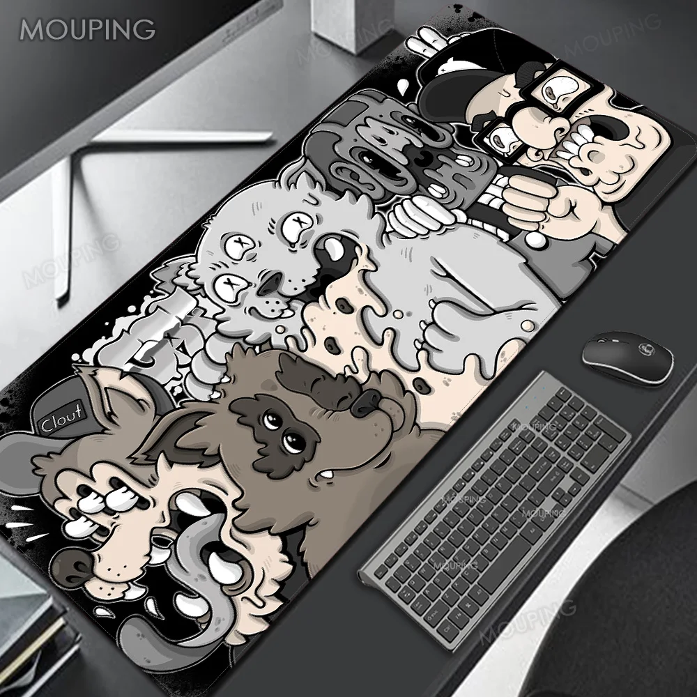 

Искусственные собаки, аксессуары для игр, украшение для комнаты, механическое искусство, японский Настольный коврик для ноутбука, гаджет, р...