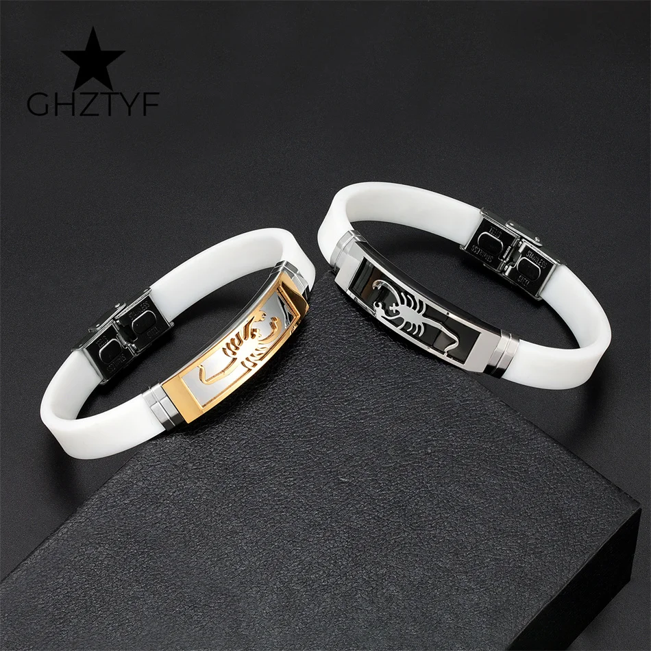 Парные подарки для женщин и мужчин браслеты с любовью белый черный резиновый