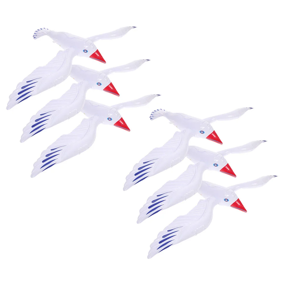 

Birthday Party Decoration Large Inflatable Seagull Toy Kids Favors Floating Pool Toys