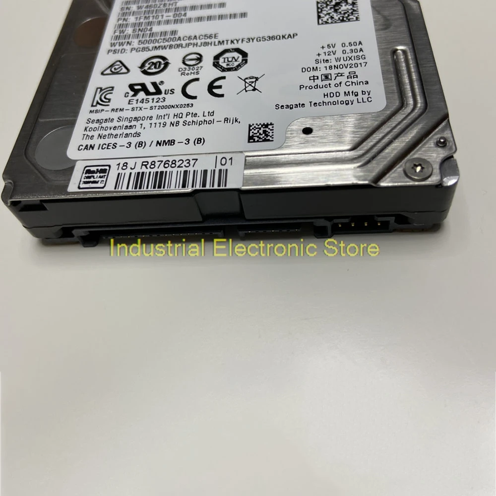 2 ТБ для серверного жесткого диска Seagate 128 МБ 7200 SATA 5 ST2000NX0253