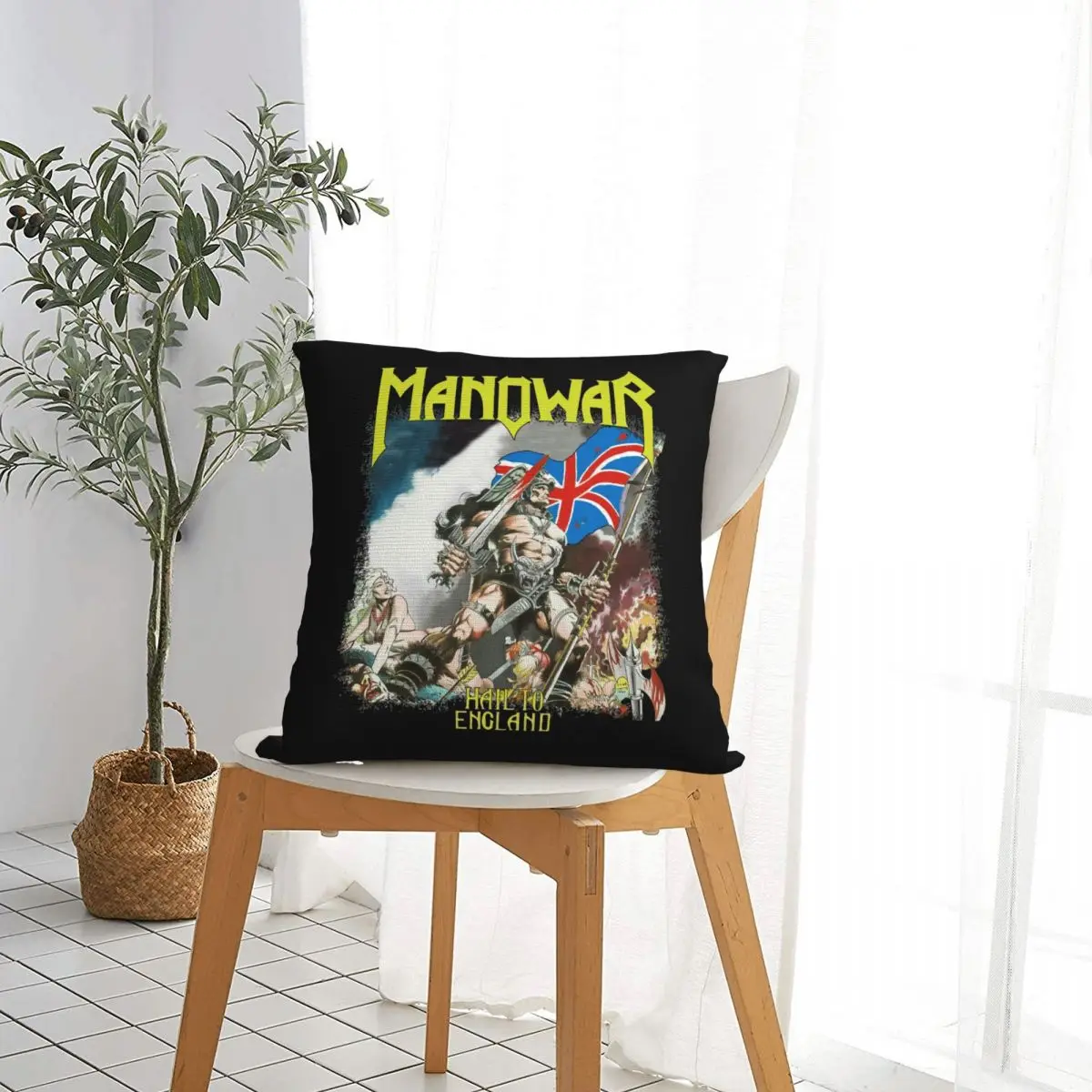 Наволочка для подушки Sleep Manowar из града в Англию модный декоративный узор |