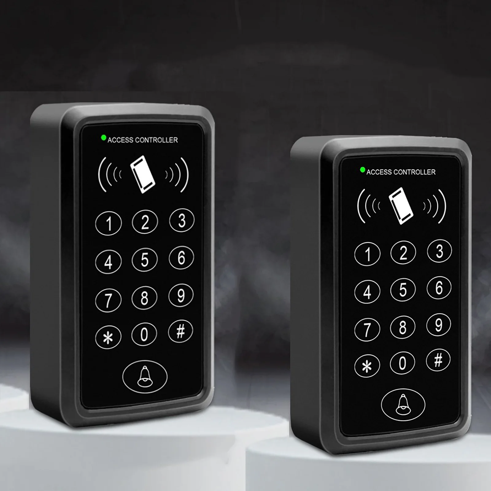 125 кГц RFID Клавиатура контроля доступа EM кардридер поддерживает 1500 пользователей