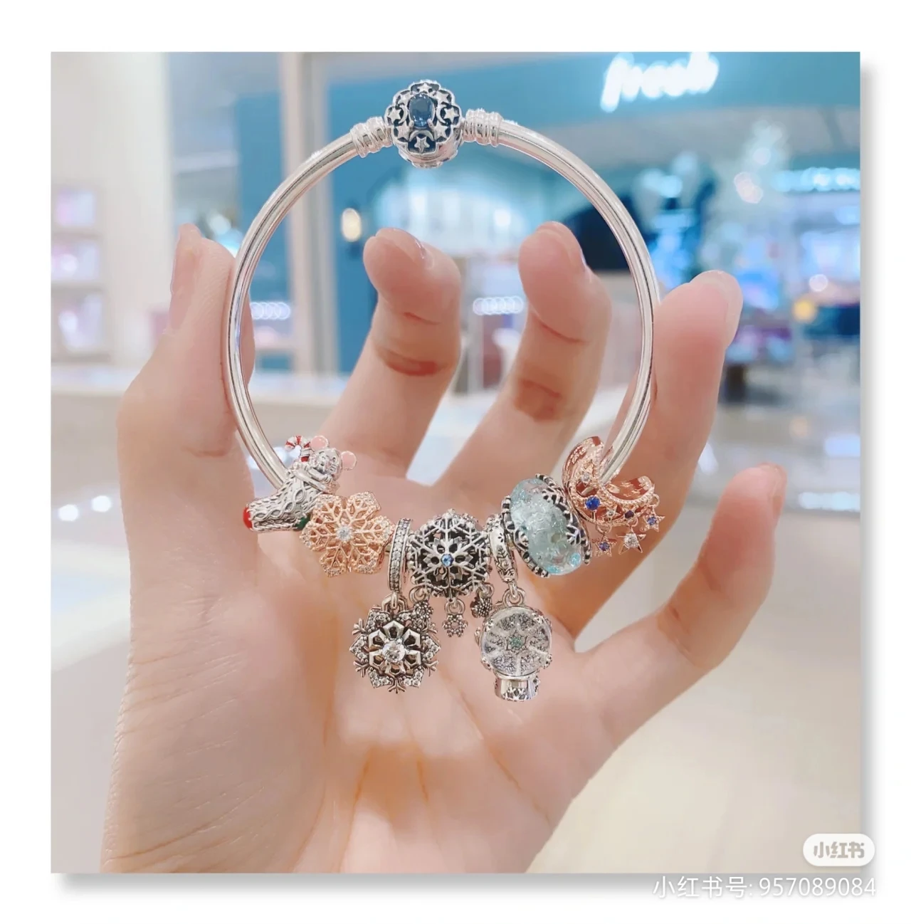 Подвеска из стерлингового серебра 925 пробы с цирконием инкрустацией цветком