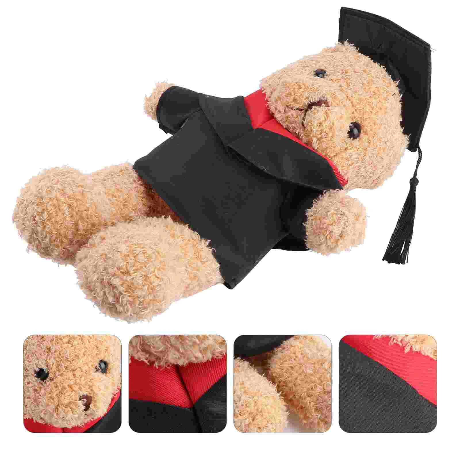

Graduation Gift Bear Teddiursa Plush Bachelor Party Favors Plush Toy Cartoon Bear Pp Cotton Graduation Plush