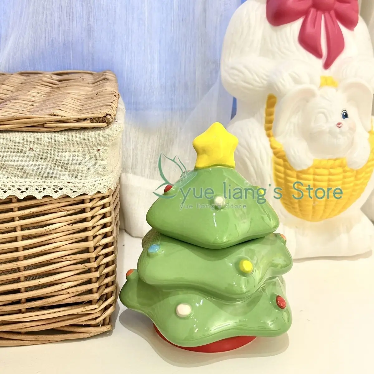 Праздничная Рождественская банка для хранения с крышкой орехов конфет банок