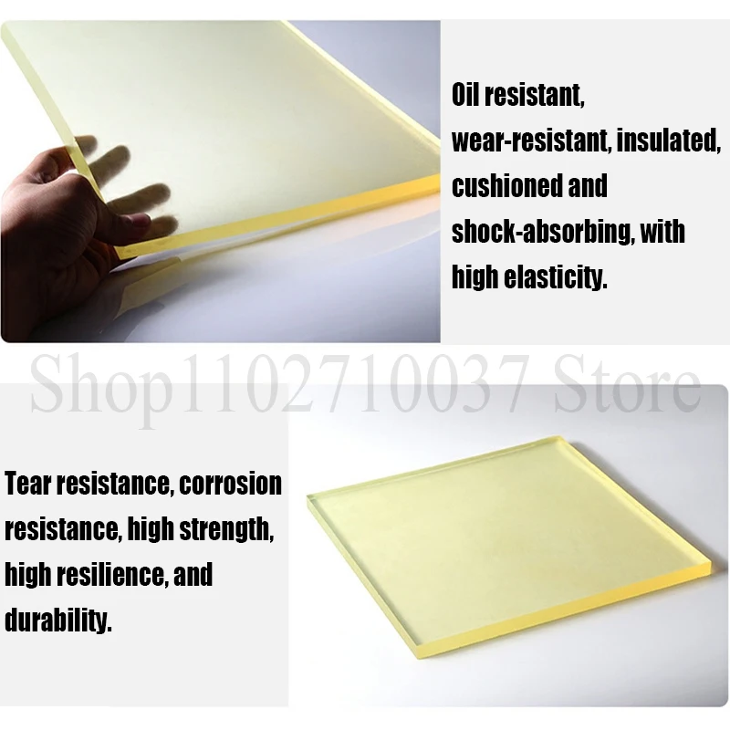 1 шт. полиуретановый лист толщиной 1-15 мм эластичный картон из говяжьих сухожилий