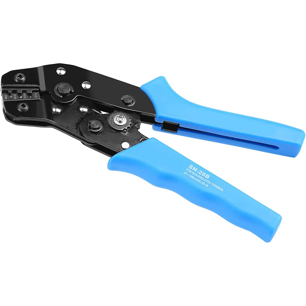 Инструменты для обжима + SN-28B Инструмент клемм с храповым механизмом AWG 28-18 D-Sub
