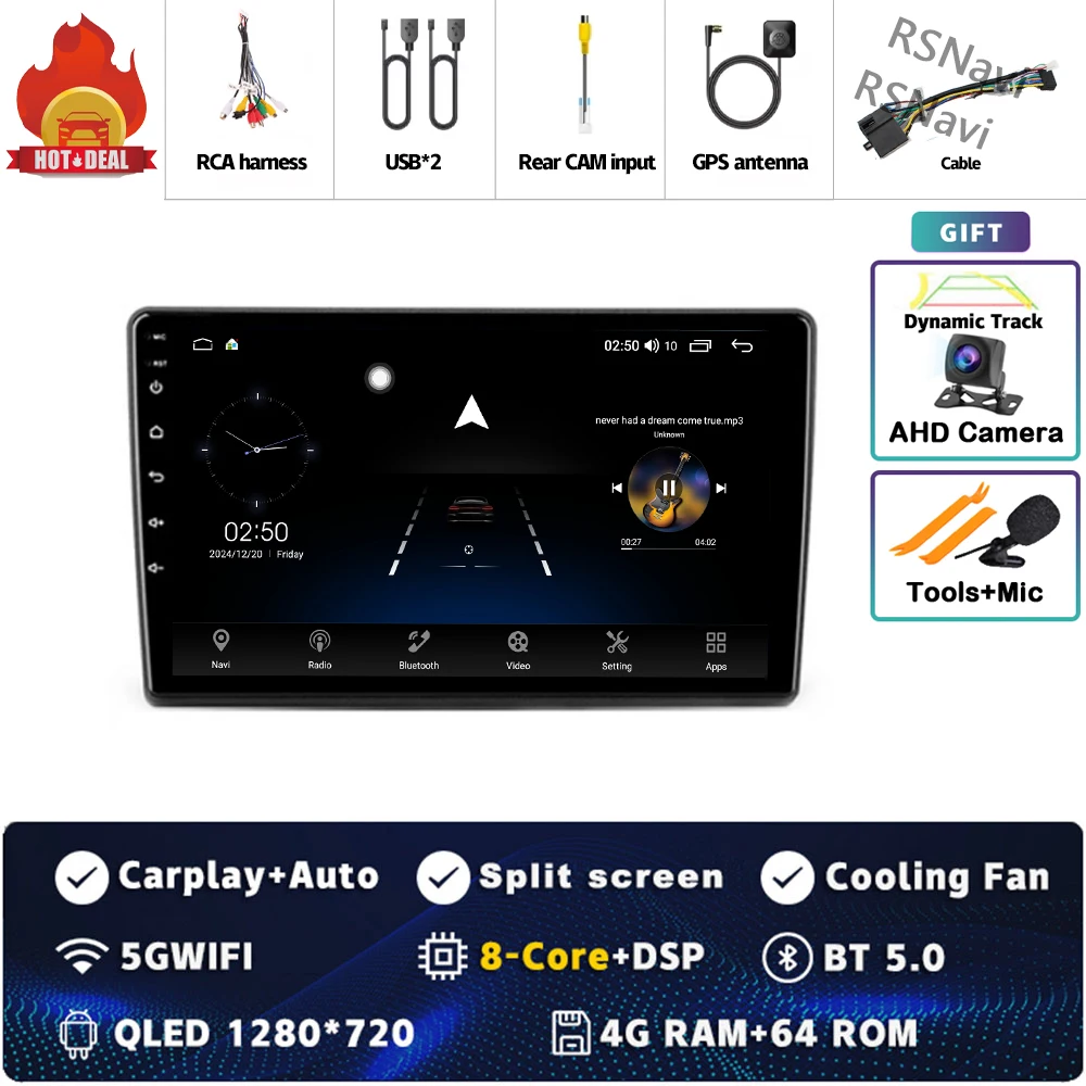 

Android 15 Carplay Auto для Kia Ceed ED 2006 2007 2008-2012 Автомобильный радиоприемник Навигация GPS Видео 2 Din Стереоплеер 360 Камера DSP