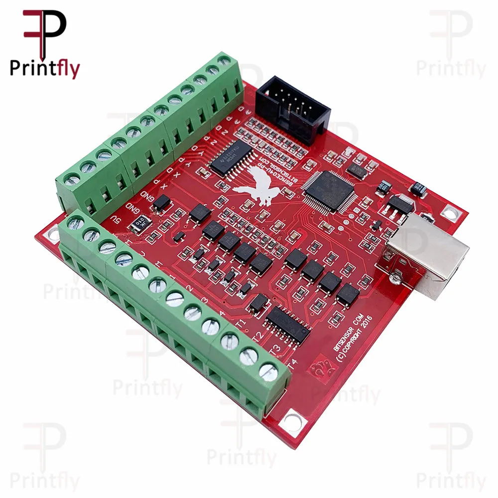 Супер USB интерфейс Printfly Mach3 карта управления движением летающая резьба
