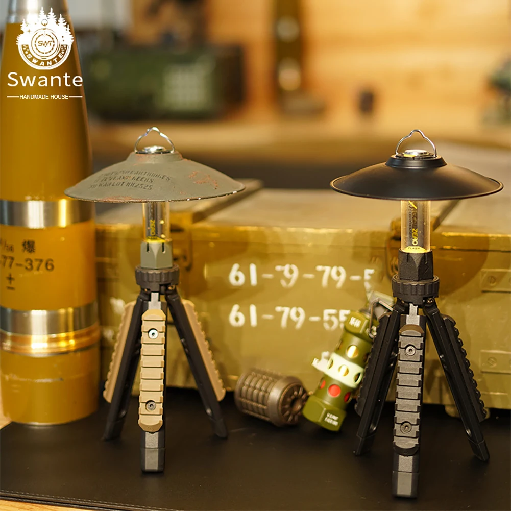 

Swante Goal Zero Lampshade Military Tactical Style Outdoor Camping Equipment Atmosphere Lampshade Tripod For goal zero micro
