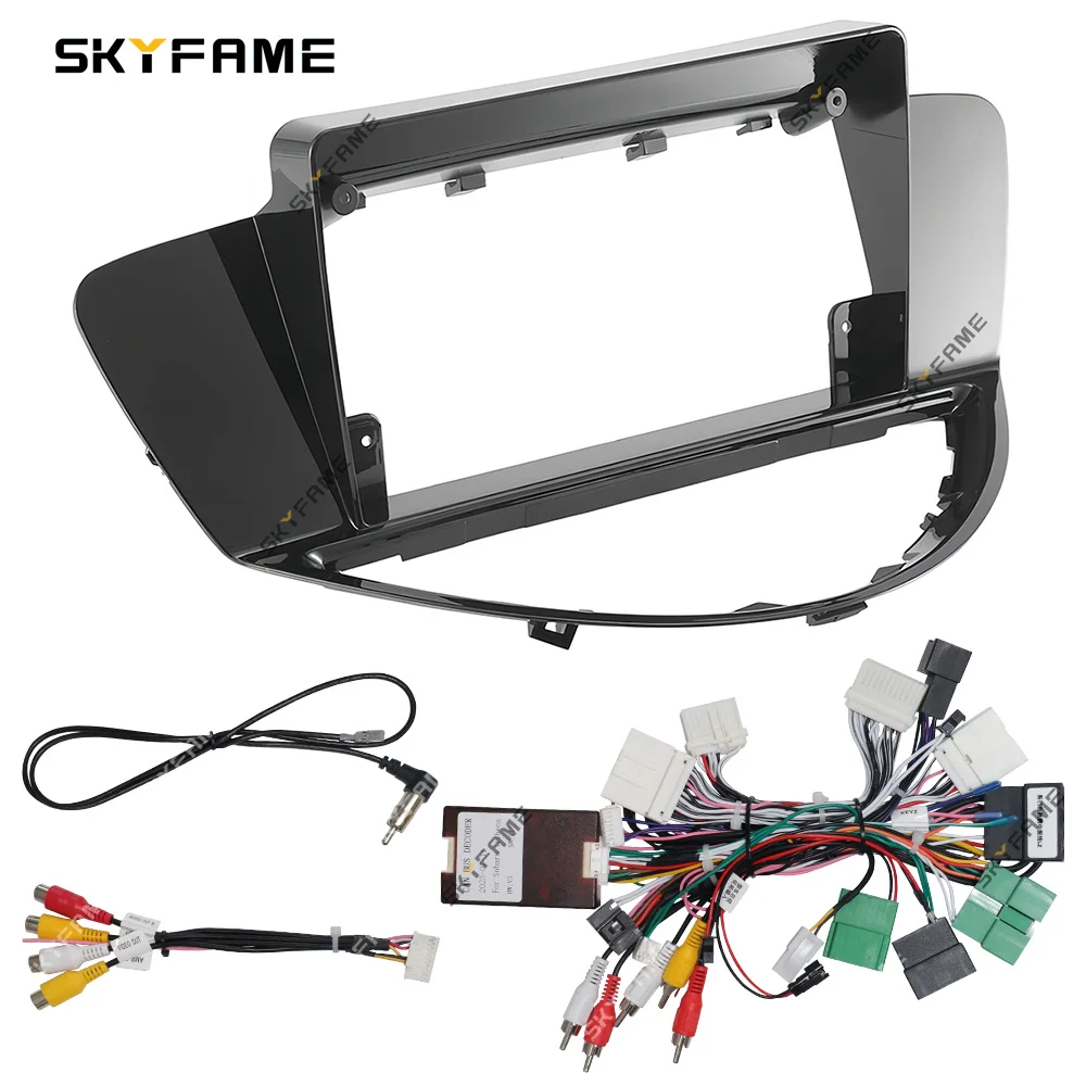 

SKYFAME автомобильная рамка, расширительный адаптер, декодер Canbus Box, Android радиоприемник, комплект панели для Subaru Tribeca