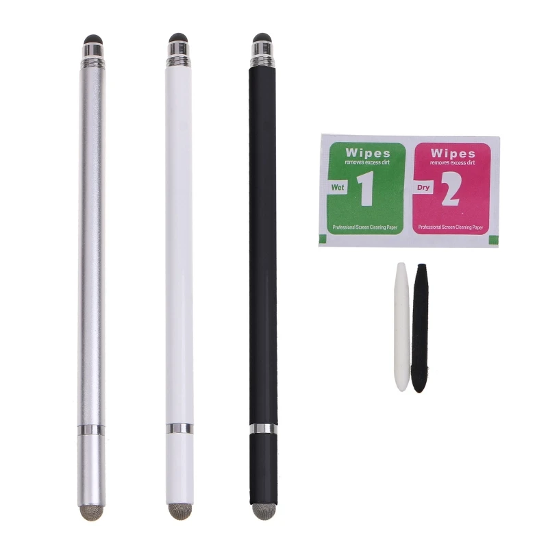 

Universal 3 In 1 Stylus Drawing Tablet Pen Capacitive Screen Touch Pens For Mobile Androids Phone Smart Tablets Pencil