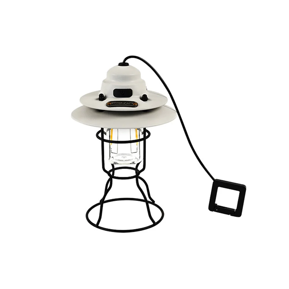 

Type-C Portable Retro Horse Lamp Outdoor Multi-Function Tent Lighting Lamp Camping Lamp Stepless Dimming Waterproof Anti-drop