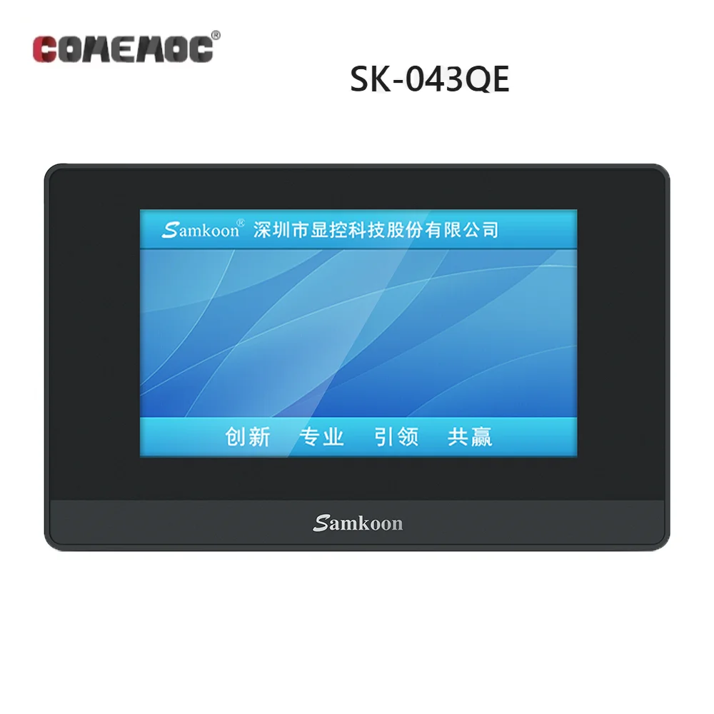 Фото Samkoon HMI SK-043QE DC 24 В 4,3-дюймовый сенсорный экран с разрешением №1