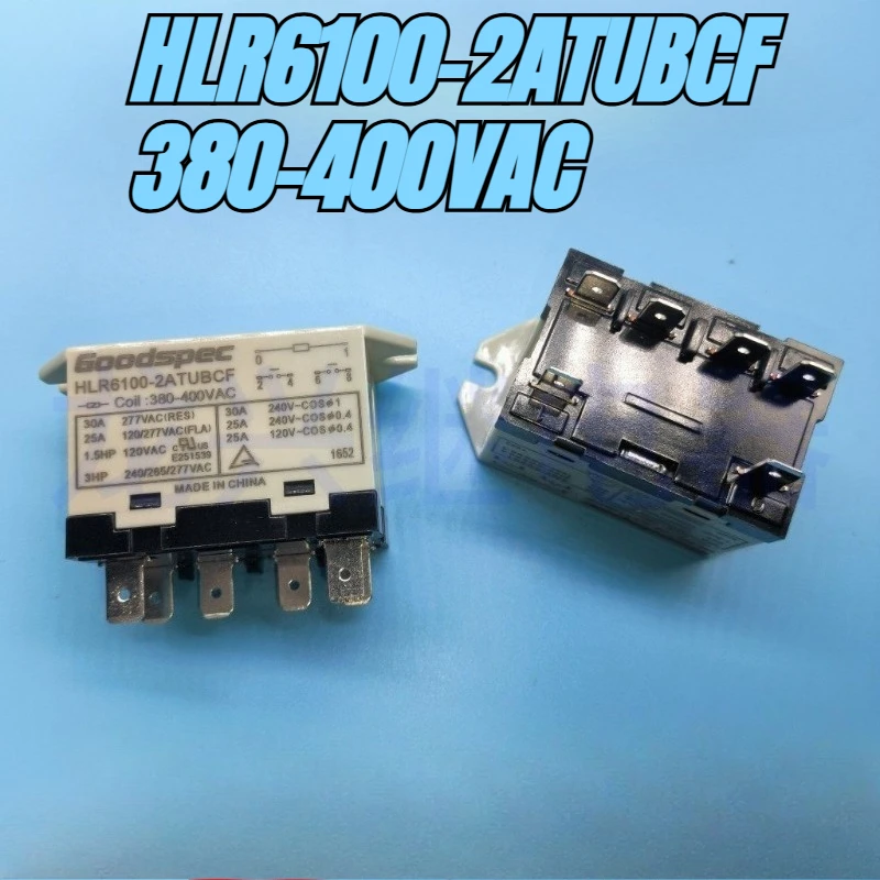 Новое реле питания HLR6100-2ATUBCF, 380-400 В переменного тока, 4 контакта, 1 шт.лот (art.: 3920d4f697f2f) - 3920d4f697f2f