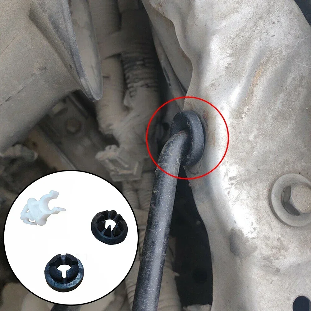 3 шт. автомобильный крепеж для капота, опора для стержня, опорный зажим для капота, фиксатор стержня для Honda для Accord Odyssey Prelude 91503-SS0-003