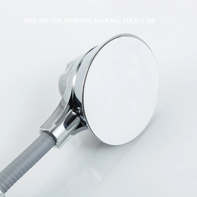 Держатель для душевой лейки без перфорации регулируемая присоска аксессуары