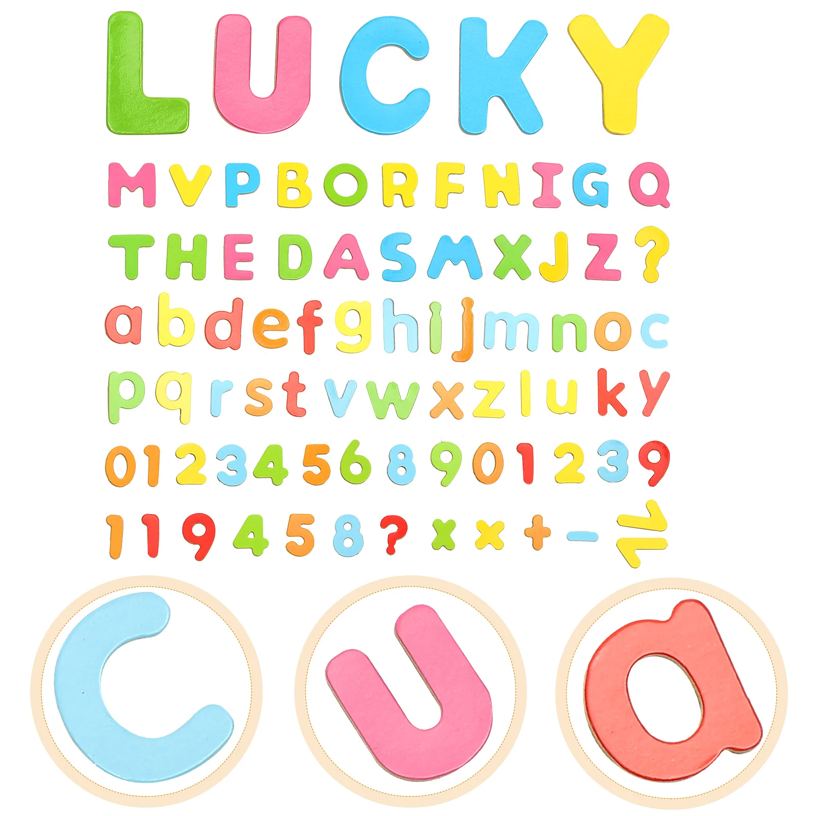 

Magnets Letters Toddlers Fridgeabcuppercase 1Learning Educational Wooden Stickers Symbols Alphabet Refrigerator Lowercase Math