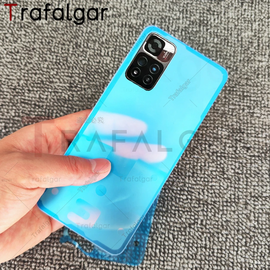 Задняя крышка батарейного отсека для Xiaomi Redmi Note 11 Pro + Plus 5G задняя корпуса с заменой