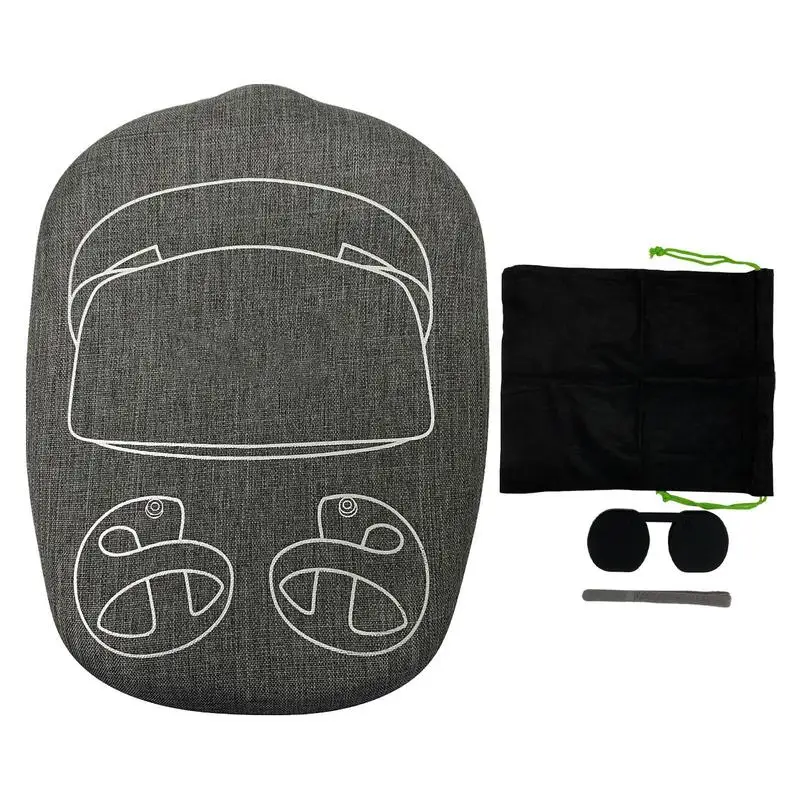 

Жесткий защитный футляр EVA для PSVR2, портативный фотоальбом с защитными крышками объектива, дорожная сумка для хранения для PS VR 2 P-S VR2, аксессуары
