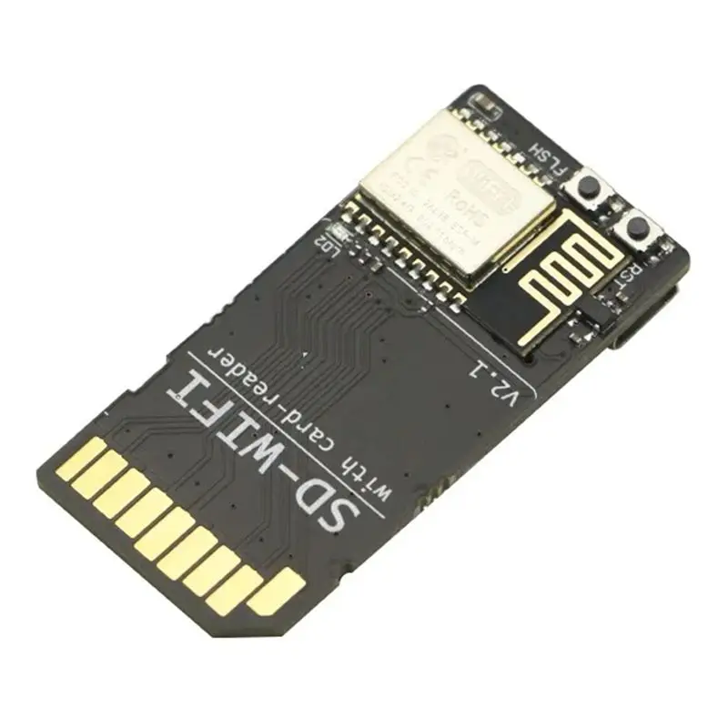 Фото FFYY-SD-WIFI Pro с модулем кардридера, поддержкой ESP Webdev, встроенным USB-портом и последовательным чипом для беспроводной передачи данных для S6 F6 Tur №3