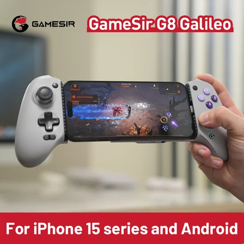 Оригинальный геймпад GameSir G8 Galileo для iPhone серии 15, Android Type C, игровой контроллер с эффектом зала, игры в облако