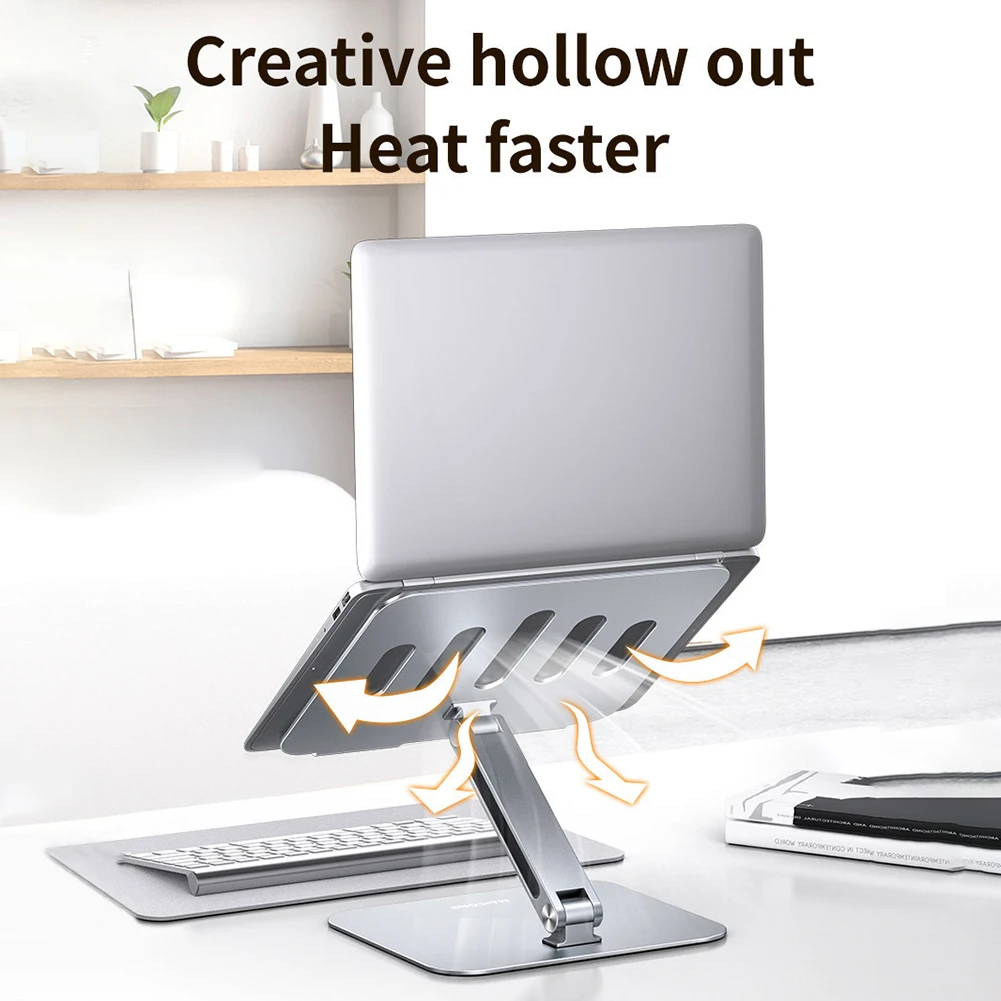 

Складной охлаждающий кронштейн для ноутбука универсальный охлаждающий держатель для ноутбука из алюминиевого сплава противоскользящие п...