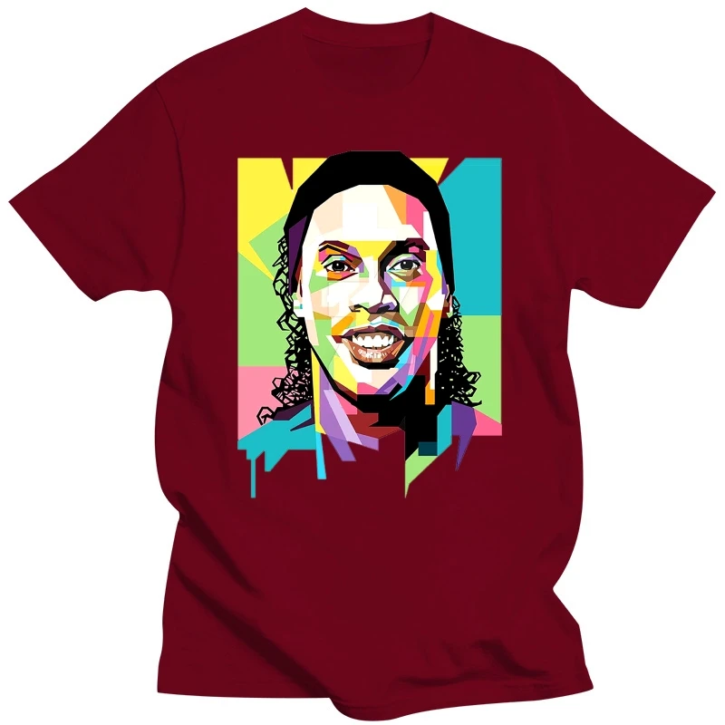 Футболка Wpap Ronaldinho лучшего качества 100% хлопок 033495