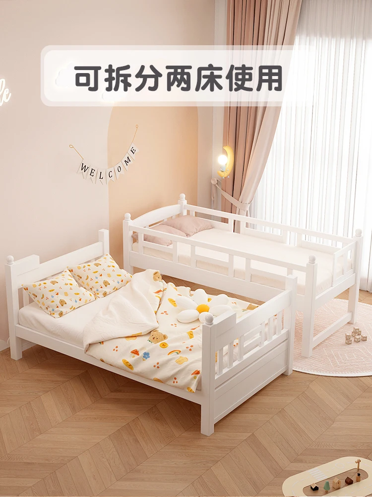 Лестничный шкаф двухъярусная кровать из массива дерева белого бука для матери и