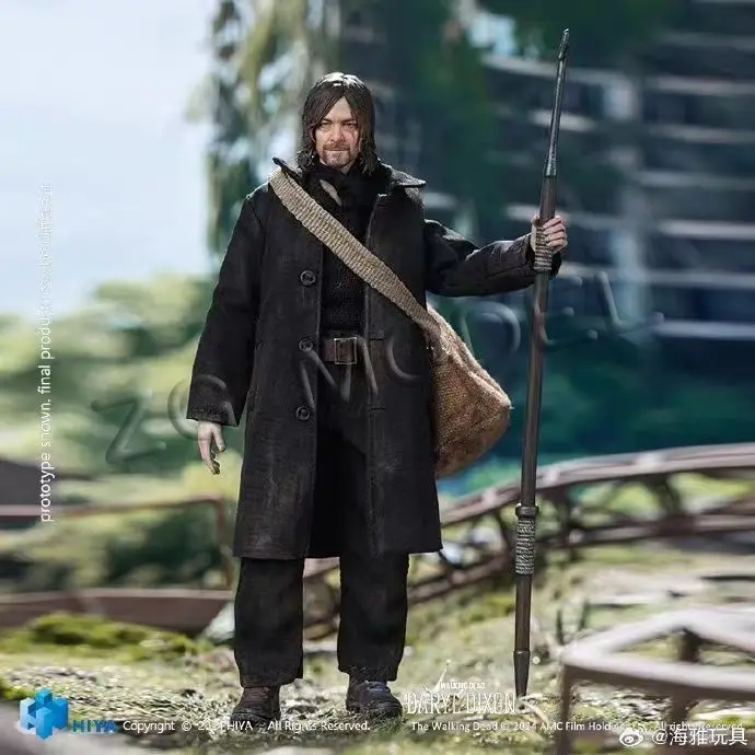 Фото В наличии: Фигурка HIYA Toys 1/12 The Walking Dead: Dead City Daryl Dixon, подвижная, с шарнирами. №3