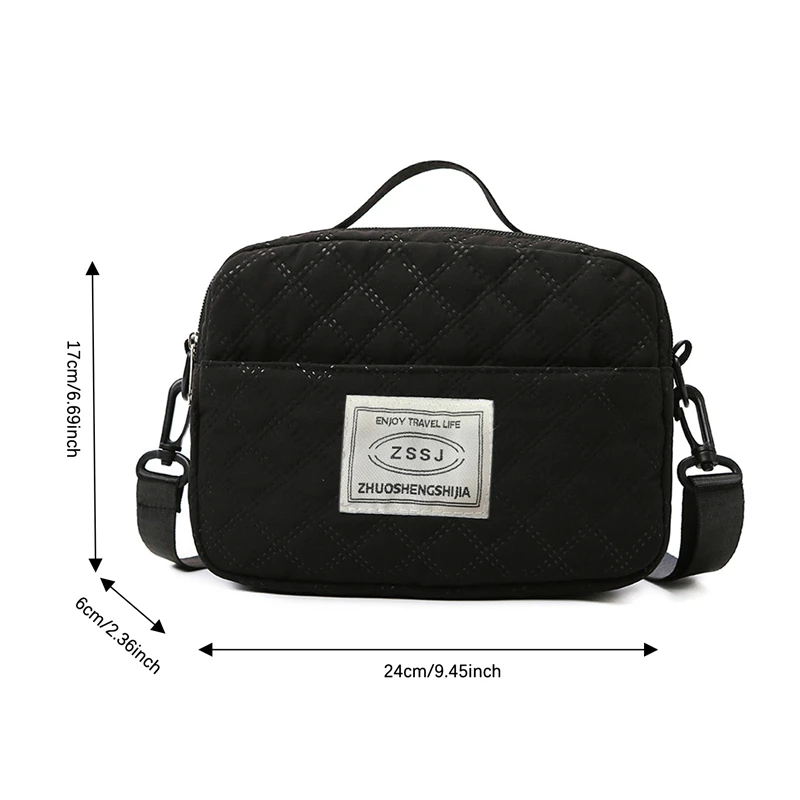 Женская Модная Косметичка Из Ткани Оксфорд Большая Вместительная Сумка Через